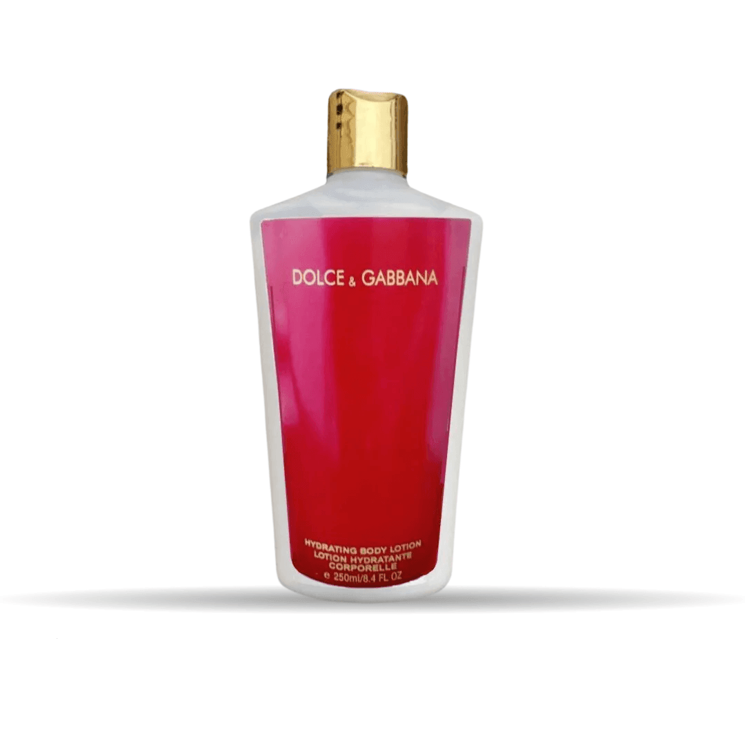 Hidratante Dolce e Gabbana red 250 ml